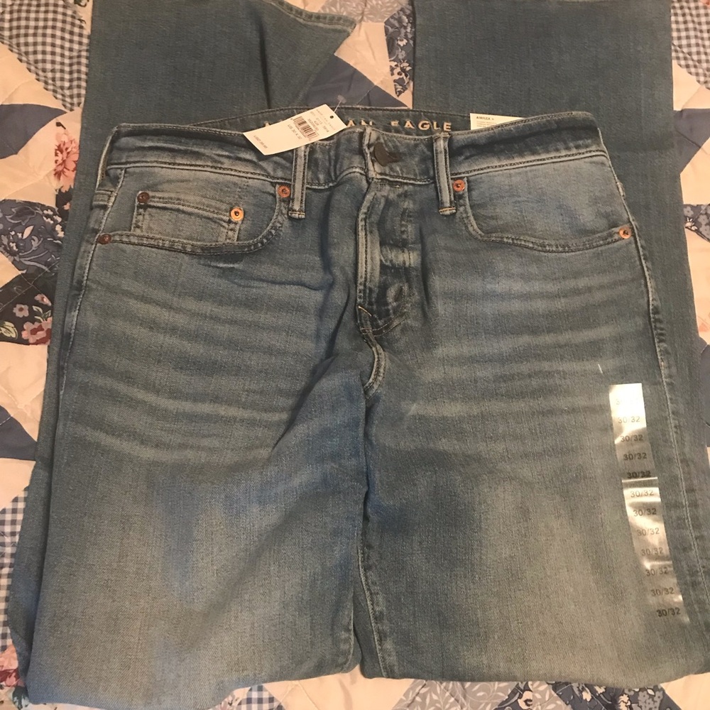 Men's Blue Denim Jeans American Eagle NWT